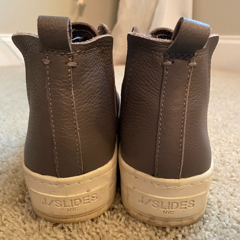 J/Slides Grey Platform Sneaker - image 2